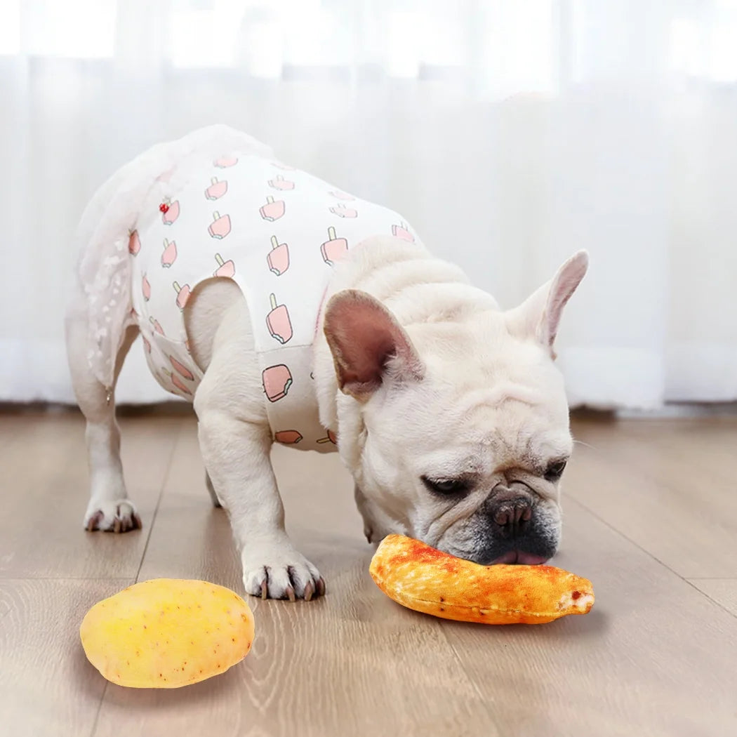 Dog Squeaky Toys Puppy Chew Toys Plush Dog Toys for Small/Medium Dogs, 14PCS