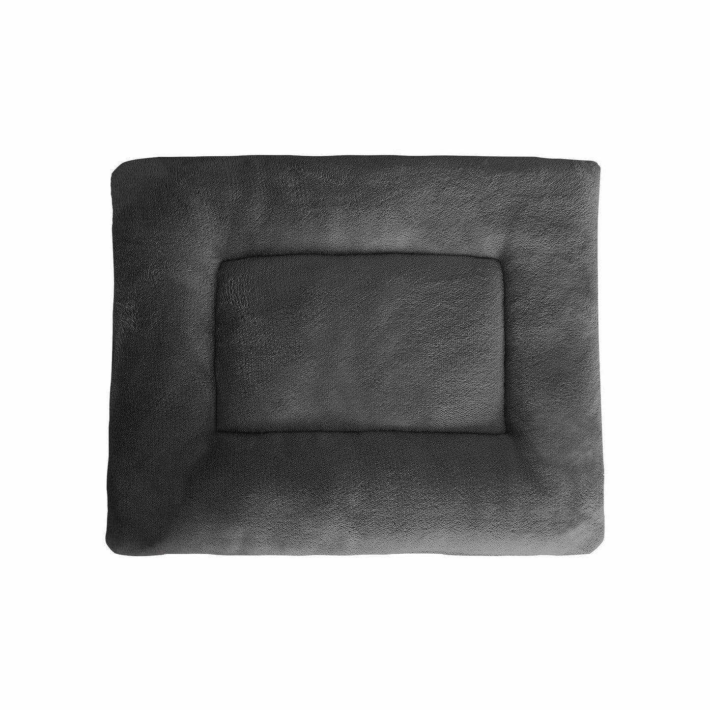 Dog Bed Self-Warming,Orthopedic Crate Foam Plush Bed for Small Puppy Stage Dogs,Machine Washable,Available on Both Sides,Nonskid Bottom,Comfy Anxiety Pet Cat Bed Mat
